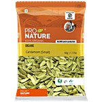 Pro Nature Organic Cardamom/Elaichi - Green, Small 50 g