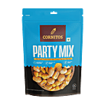 Cornitos Pop N Crunch Party Mix - Salted Peanuts, Corn Nuts & Coated Green Peas 180 g
