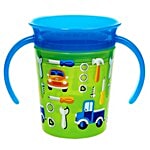 Munchkin Miracle 360 Deco Sipper Cup - Green Car, 6 m+ 177 ml 