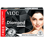 VLCC Diamond Facial Kit For Skin Purification 400 g (Free Rose Water Toner)