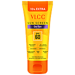 VLCC De-Tan Water Resistant SPF 60 PA+++ Sunscreen Gel Creme 110 g
