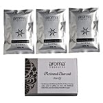 Aroma Treasures Activated Charcoal Peel-Off Mask 30 g (Pack of 3)