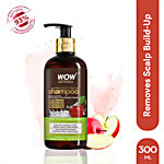 Wow Skin Science Apple Cider Vinegar Shampoo - Gentle & Natural, Restores Shine, Smoothness, No Parabens, pH Balances 300 ml