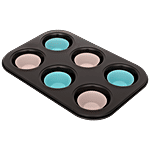Fackelmann Zenker ZENKER 8 pcs muffin  5x2cm, silicone 8 pcs