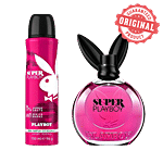 Playboy Super Set for Women 240 ml (Edt90ml + Bs150ml )