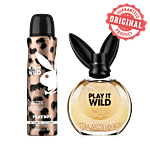 Playboy Wild Set for Women 240 ml (Edt 90ml + Bs 150ml)