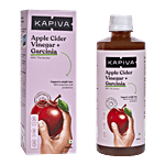 Kapiva Ayurveda Vinegar - Apple Cider Vinegar + Garcinia 500 ml