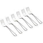 Neelam Stainless Steel Crest Dinner Fork 6 pcs