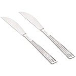 Neelam Stainless Steel Glitter Dinner Knife 2 pcs 