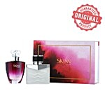 Skinn by Titan Raw & Celeste Perfumes for Men & Women - EDP 50 ml Pack of 2