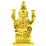 Shubhkart Laxmiji Murti - Pure Brass 1 pc 