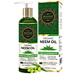 Morpheme Remedies Organic Neem Oil - Pure Coldpressed & Undiluted Oil 120 ml