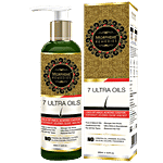 Morpheme Remedies 7 Ultra Hair Oils - Almond, Castor, Jojoba, Coconut, Olive, Walnut, Amla Oils 200 ml