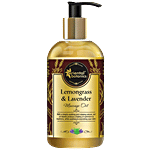 Oriental Botanics Body Massage Oil - Lemongrass & Lavender 200 ml