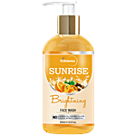 StBotanica Sunrise Brightening Face Wash - with Goodness of Sandalwood Oil, Orange Peel, No Parabens, No Silicones 200 ml 
