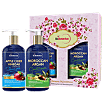 StBotanica Apple Cider Vinegar & Organic Argan Oil Hair Shampoo + Argan Hair Conditioner 300 ml