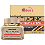 StBotanica Pure Radiance Anti Aging & Brightening Cream - with Vitamin C, SPF 25 PA +++ , Firming, Hydrating, No Parabens, No Silicones 50 g