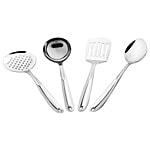 Shri & Sam Stainless Steel Ruby Kitchen Tool Set of 4