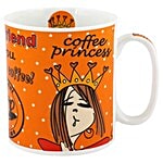 Raja Chai/Bone China Milk/Coffee Mug - Coffee Princess 300 ml
