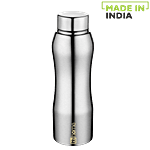 BB Home Trendy Stainless Steel Bottle With Steel Cap - Steel Mirror Finish, PXP 1002 BK 500 ml