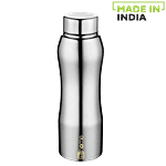 BB Home Trendy Stainless Steel Bottle With Steel Cap - Steel Mirror Finish, PXP 1002 CV 750 ml