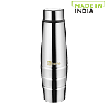 BB Home Aqua Stainless Steel Bottle With Steel Cap - Steel Mirror Finish, PXP 1003 CK 650 ml