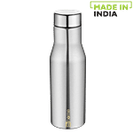 BB Home Puro Stainless Steel Bottle With Steel Cap - Steel Matt Finish, PXP 1008 CV 750 ml