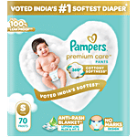 Pampers  Premium Care Diaper Pants - Small, 4-8 kg 70 pcs 