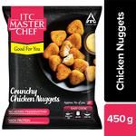 ITC Master Chef Crunchy Chicken Nuggets - Non-Veg Frozen Snack, Ready To Cook 450 g 
