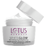 Lotus Herbals WhiteGlow Deep Moisturizing CrÃ¨me, SPF20 PA+++, Suitable for Normal to Dry Skin 60 g