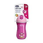 Chicco Baby Insulated Sipper Bottle - Pink, 14m+ 266 ml 