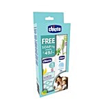 Chicco Combo Pack - Baby Toothbrush With Apple Banana Toothpaste 3 pcs Get Free Glycerine Soap 75 gm