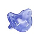 Chicco Baby Soft Silicone Soother - Purple, 0-6m 1 pc