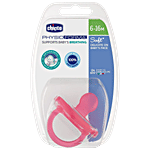 Chicco Baby Soother PH.SOFT SIL, 6-16M  (Pink) 1 pc
