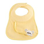 Chicco Baby Bib - Boy, 0m+ 2 pcs