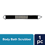 bb home Body Back/ Neck/ Feet Scrubber - Black 1 pc
