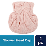 bb home Head/ Hair Cap, Reusable Bath Shower Cap - Pink 1 pc