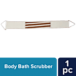 bb home Body Back/ Neck/ Feet Scrubber - Brown White 1 pc