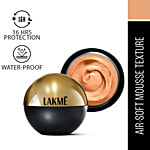 Lakme Xtraordin-airy Mattereal Mousse Foundation - SPF8 25 g 06 Almond Honey