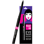 Elle 18 Eye Drama Kajal - Super Black 0.35 g 