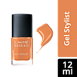 Lakme Absolute Gel Stylist Nail Color 12 ml Peach Sorbet Peach Sorbet