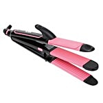 Kaiv 3-In-1 Hair Styler Straightener, Curler & Crimper With Ceramic Co - Colour May Vary 1 pc 