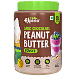 Alpino Peanut Butter Powder - Dark Chocolate 400 g Jar