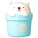 The Face Shop Lovely Meex Mini Pet Hand Cream - All Skin Types, 03 White Floral 30 ml 