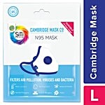 Dettol Sitishield Cambridge N95 Mask - Large, Black 1 pc 