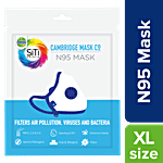 Dettol Sitishield Cambridge N95 Mask - Extra Large, Black 1 pc 