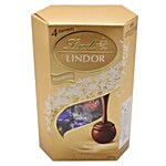 Lindt Lindor Assorted Chocolate - 4 Flavours 200 g 