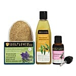 Soulflower Hair Growth & Hair Fall Control Try Me Set 4 pcs
