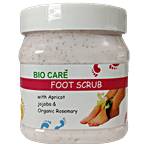 Biocare  Foot Scrub - With Apricot, Jojoba & Organic Rosemary 500 g 