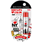 Maybelline New York Baby Lips Colour - Alia Loves New York 4 g Broadway Red